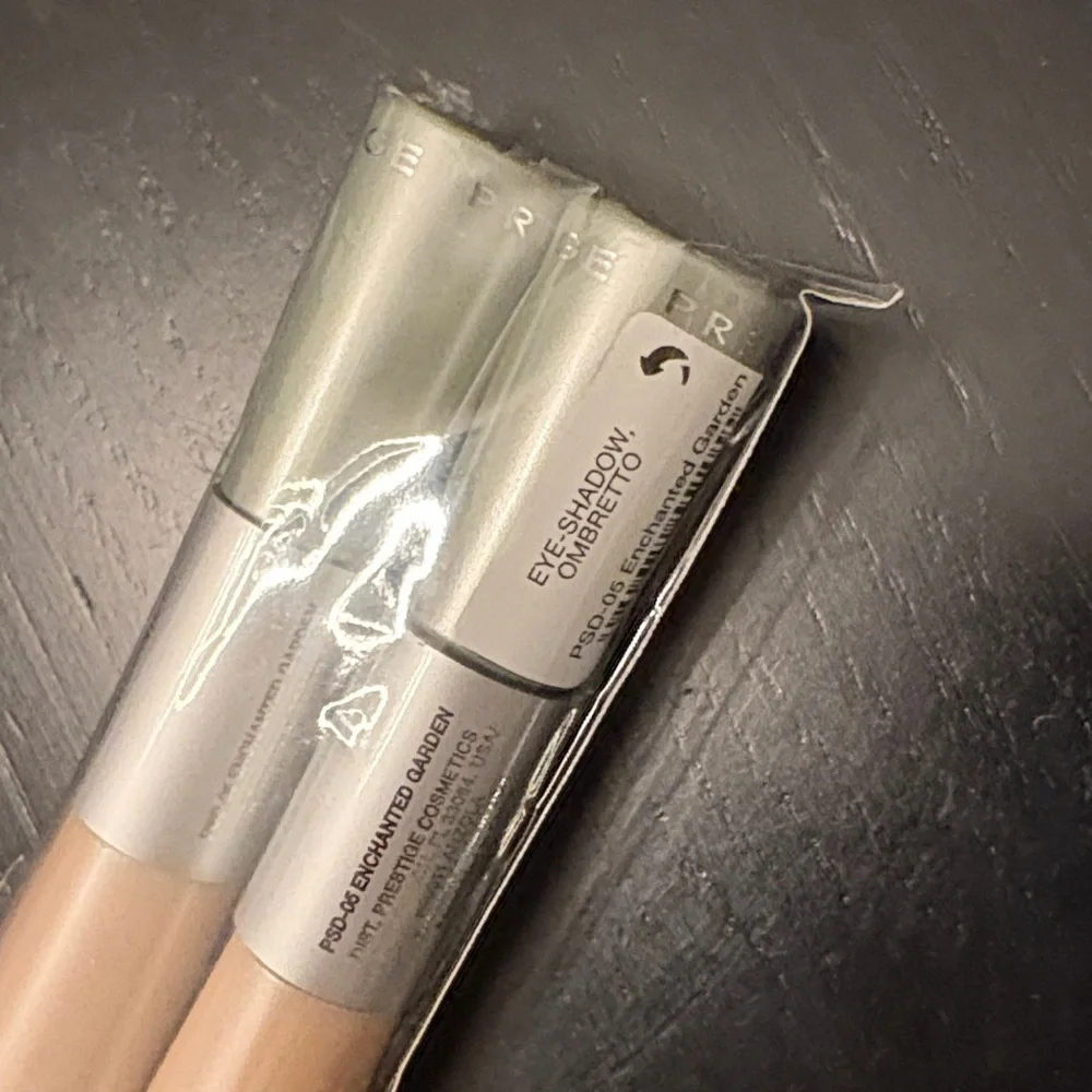 Sephora Eye Shadow Duo - Silver and Tan